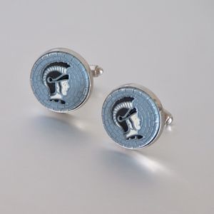 Vintage Centurion Cufflinks Trojan Warrior Knight